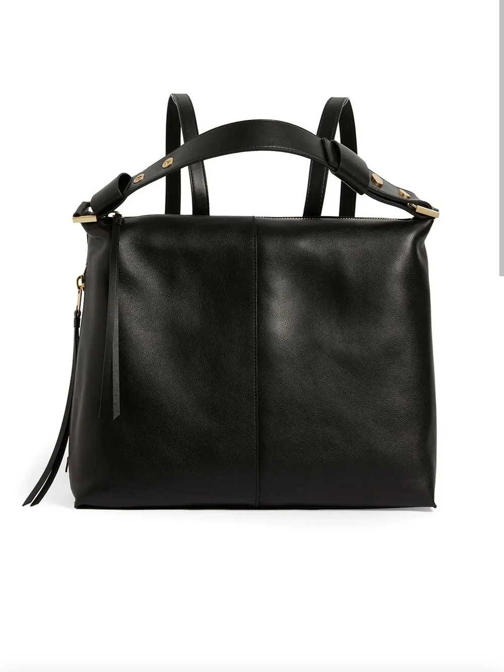The AllSaints Lawrence Convertible Leather Backpack